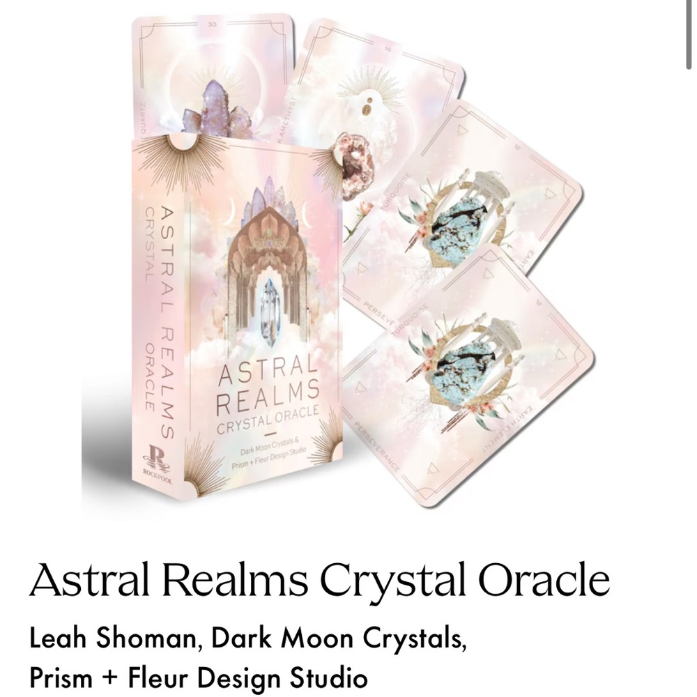 Astral Realms Crystal Oracle Deck